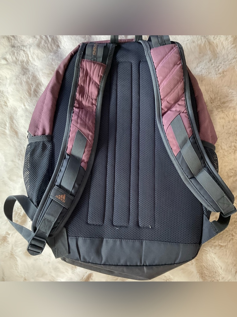 Adidas Prime VI Backpack in Wonder Orchid Purple w/Rose Gold Accents, GUC - Picture 11 of 12